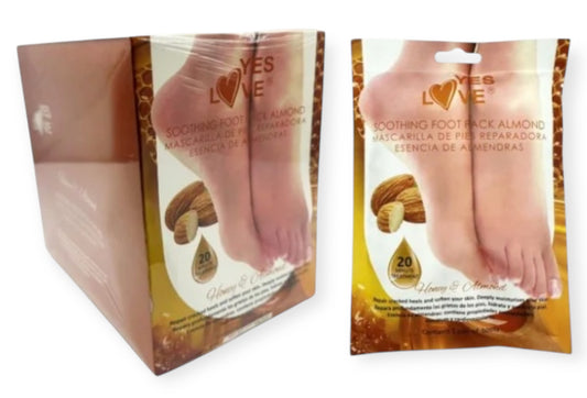 MASQUE PIEDS YES LOVE AUX HUILES ESSENTIELLES AMENDE DOUCE