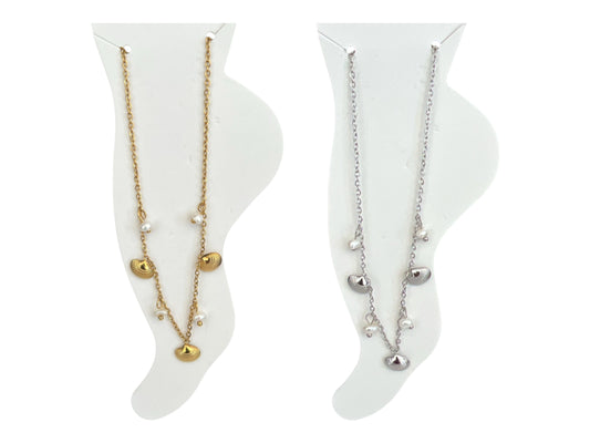 CHAÎNE DE CHEVILLE COQUILLAGE