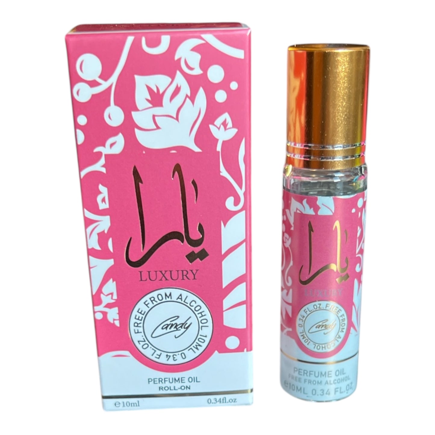 HUILE PARFUMÉ SANS ALCOOL ROLL ON 10ML - YARA CANDY - LAXURIA