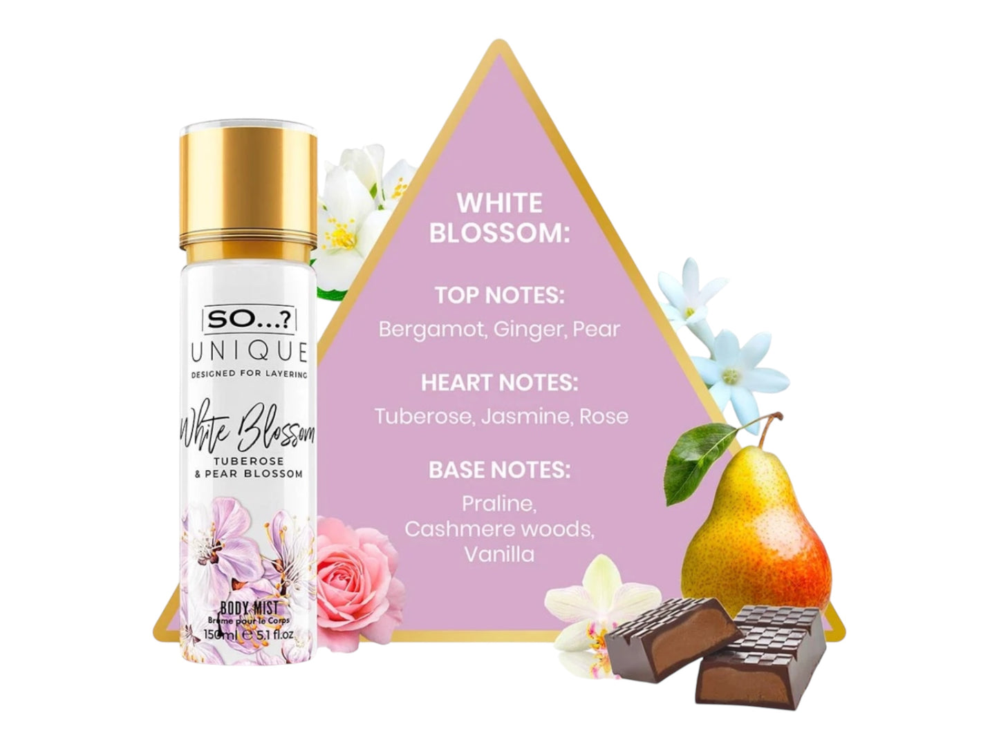 BRUME SO UNIQUE WHITE BLOSSOM