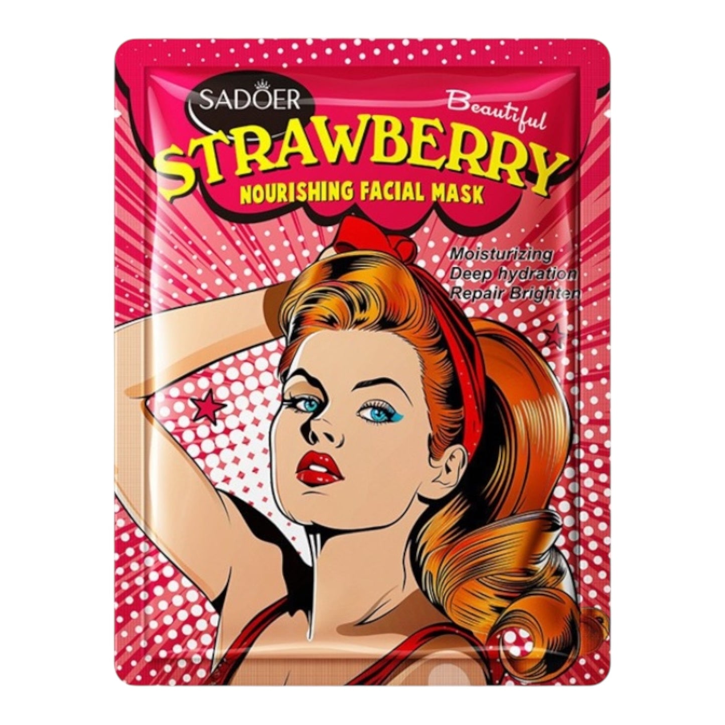 MASQUE VISAGE FRAISE NUTRITIVE