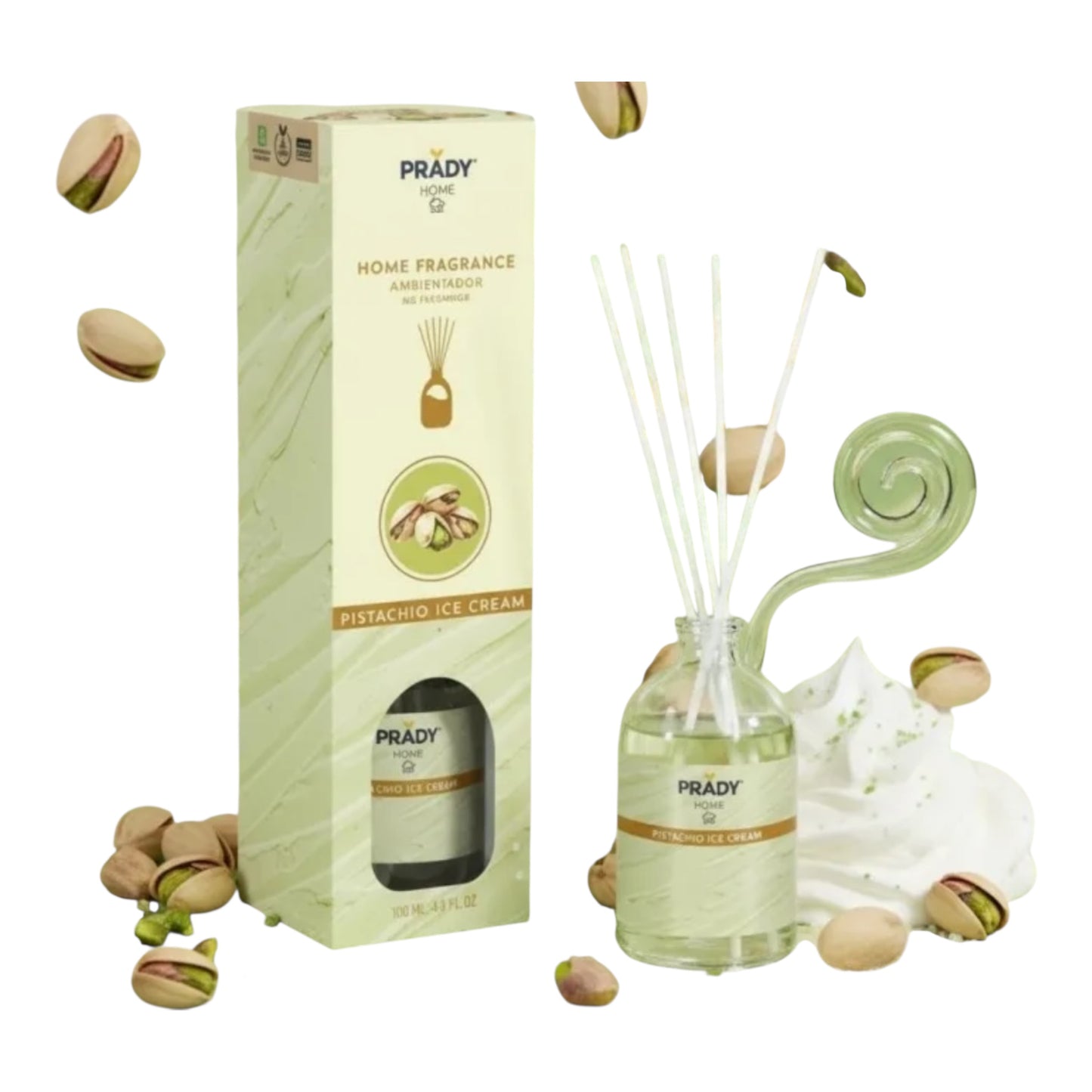 MIKADO PISTACHIO ICE CREAM 100ML - PRADY