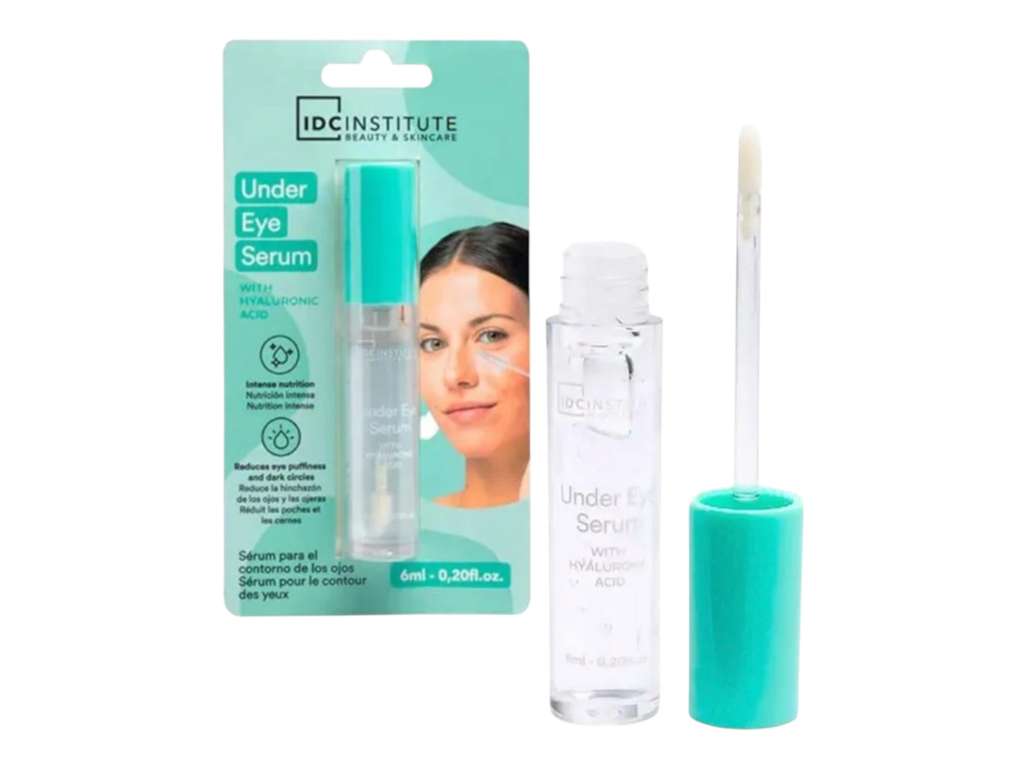 Serum pour le contour des yeux à l'acide hyaluronique, réduit l'hyperpigmentation
