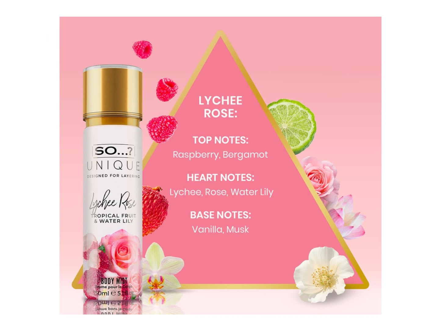 BRUME SO UNIQUE LYCHEE ROSE
