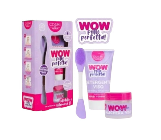 SET 3 PIECES SKIN CARE COSMI PREMIUM VITAMINE C MYRTILLES