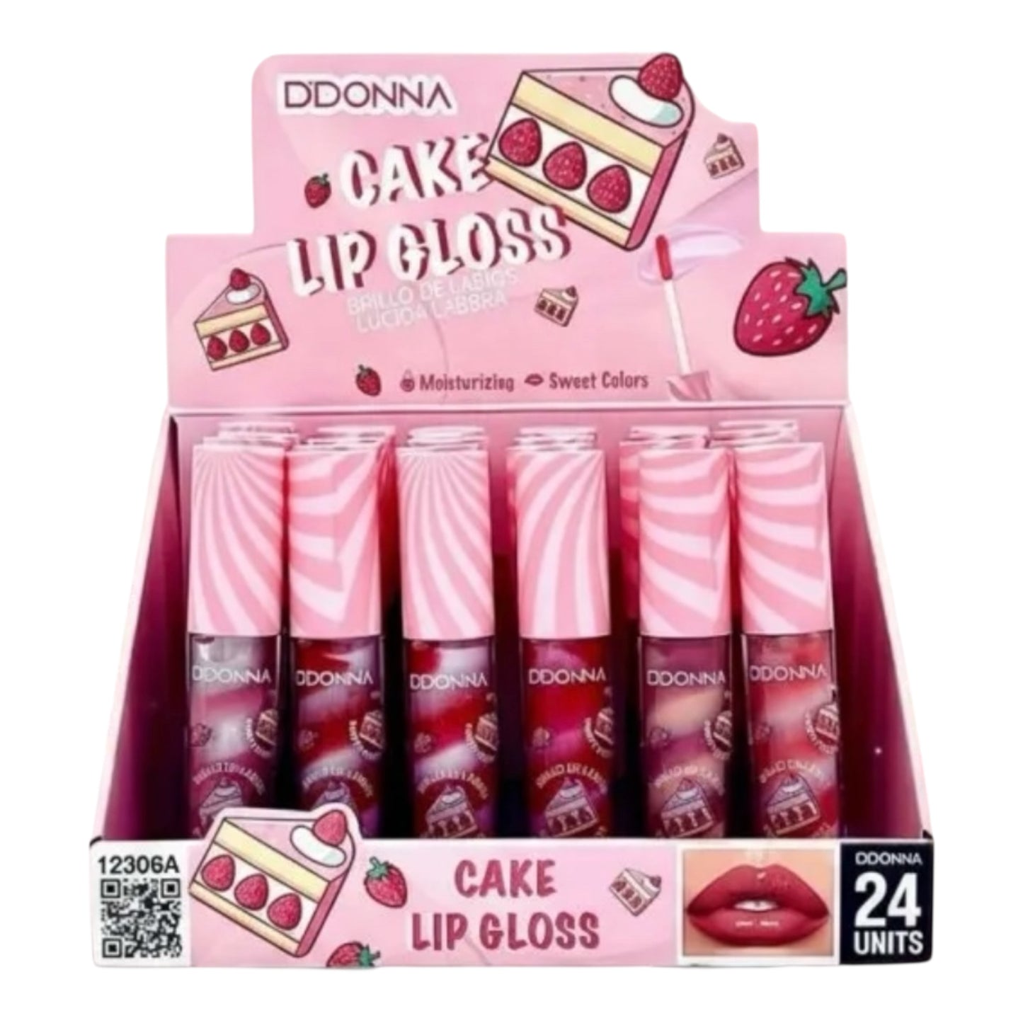 GLOSS GOURMAND GÂTEAU AUX FRAISES