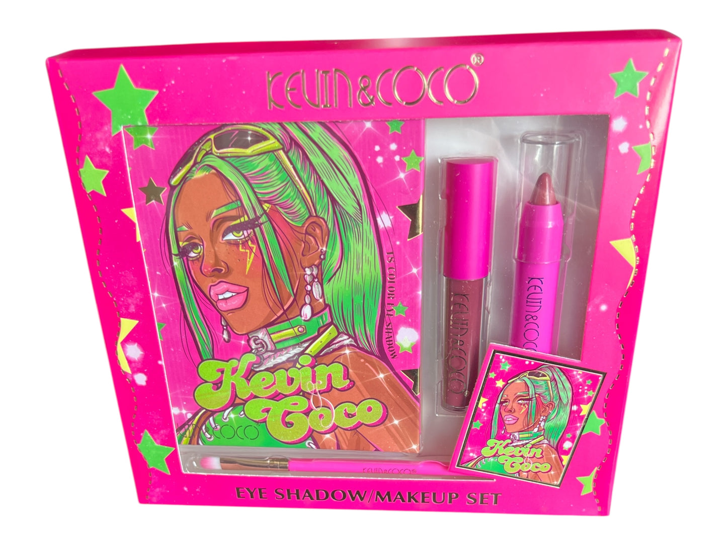 EYE SHADOW MAKE UP SET DE CHEZ KEVIN & COCO
