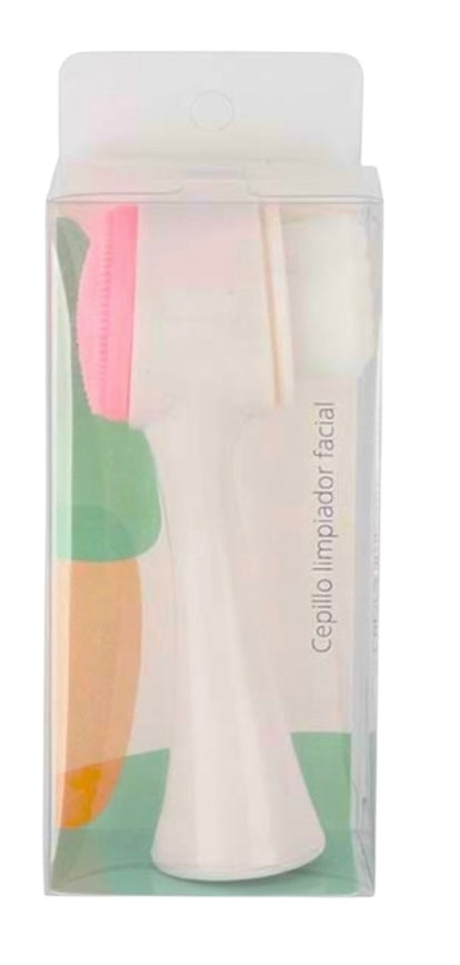 BROSSE NETTOYANTE VISAGE DOUBLE FACE