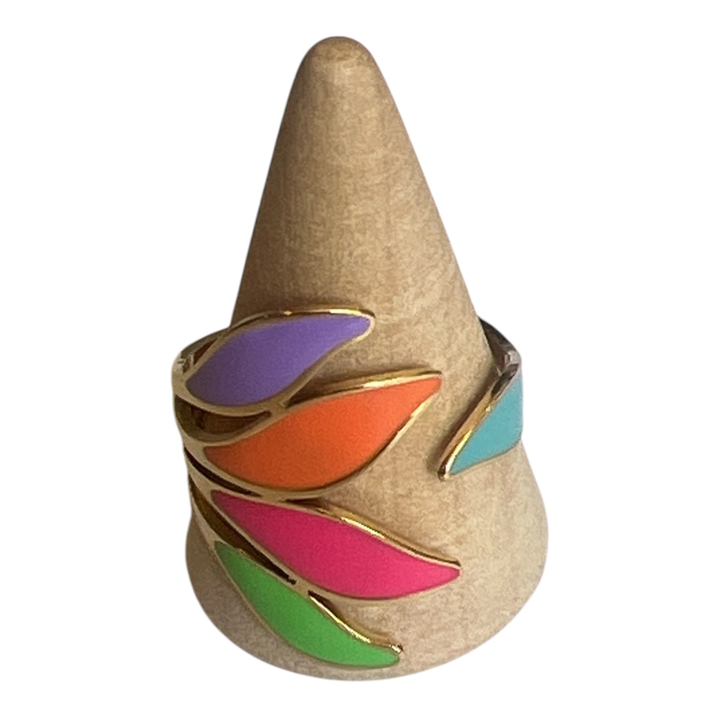 BAGUE MULTICOLORE