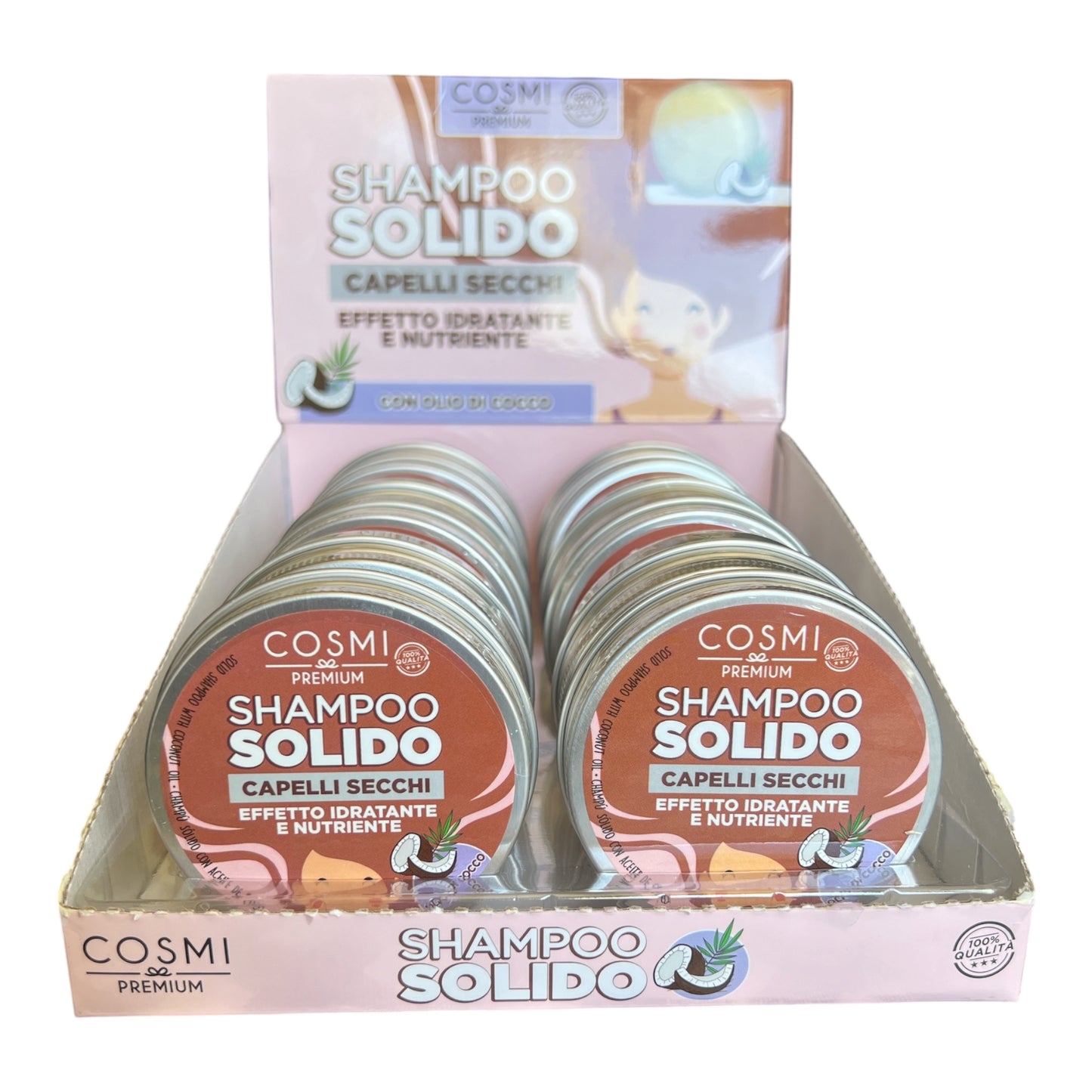 SHAMPOING SOLIDE COCO NOURRIT ET HYDRATE