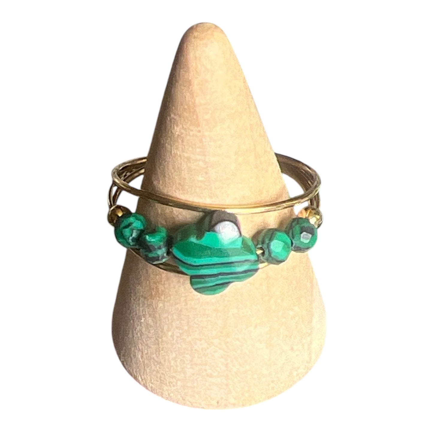 BAGUE INSPI VERTE