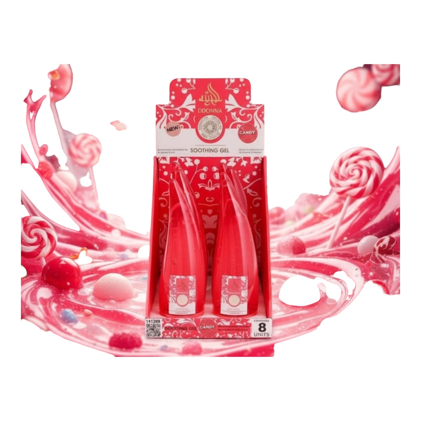 GEL HYDRATANT PARFUMÉ YARA CANDY 260ML - D'DONNA