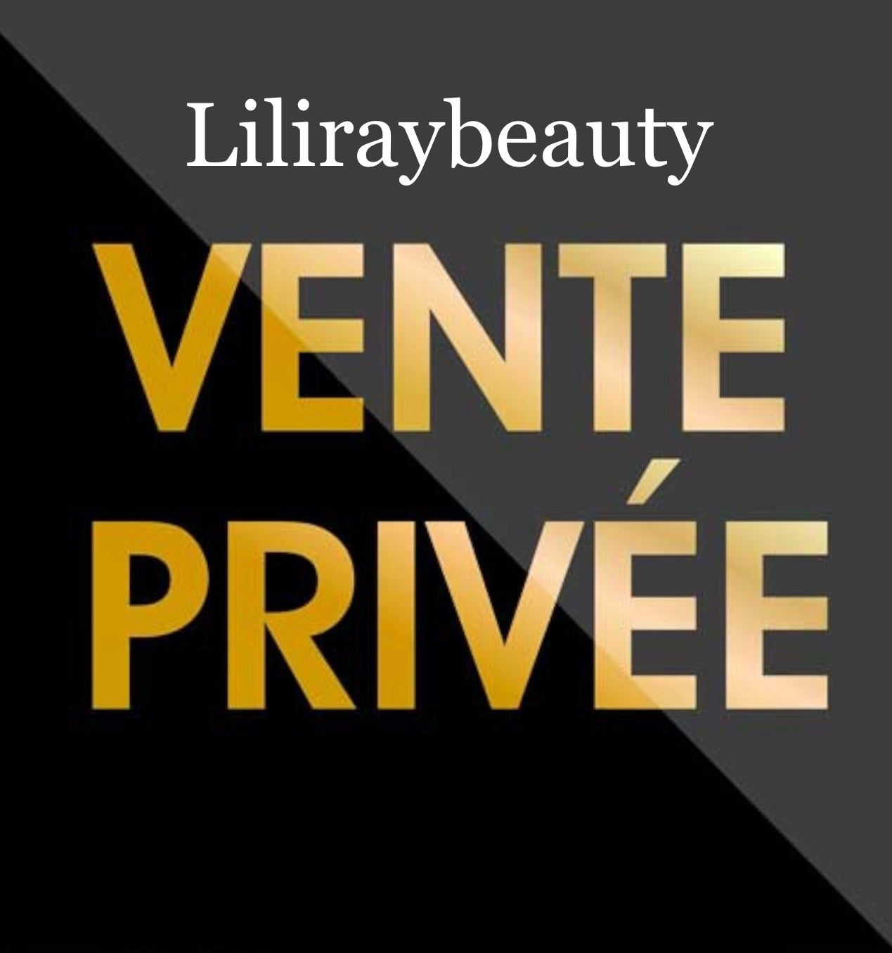 VENTE PRIVÉE