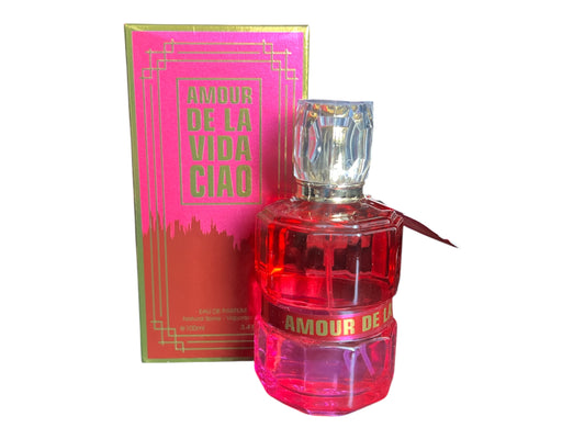 EAU DE PARFUM AMOUR DE LA VIDA CIAO DE CHEZ FRAGRANCE COUTURE 100ML
