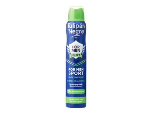 DÉODORANT SPRAY TULIPAN NEGRO FOR MEN