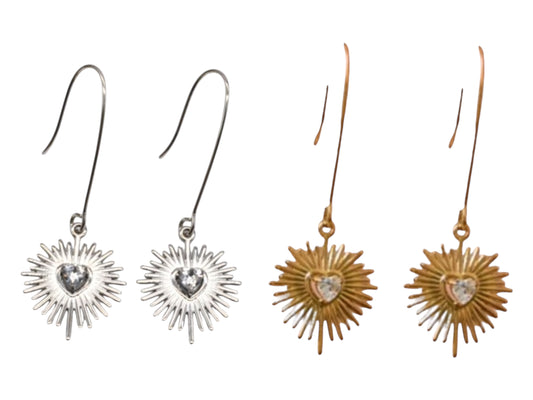 BOUCLES D’OREILLES ACIER INOXYDABLE