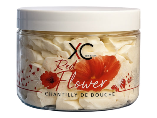 CHANTILLY DE DOUCHE RED FLOWER