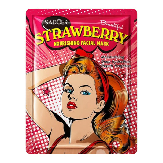 MASQUE VISAGE FRAISE NUTRITIVE