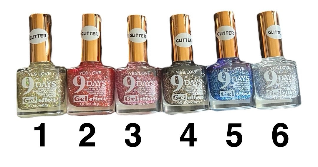 VERNIS A ONGLES EFFET GLITTER
