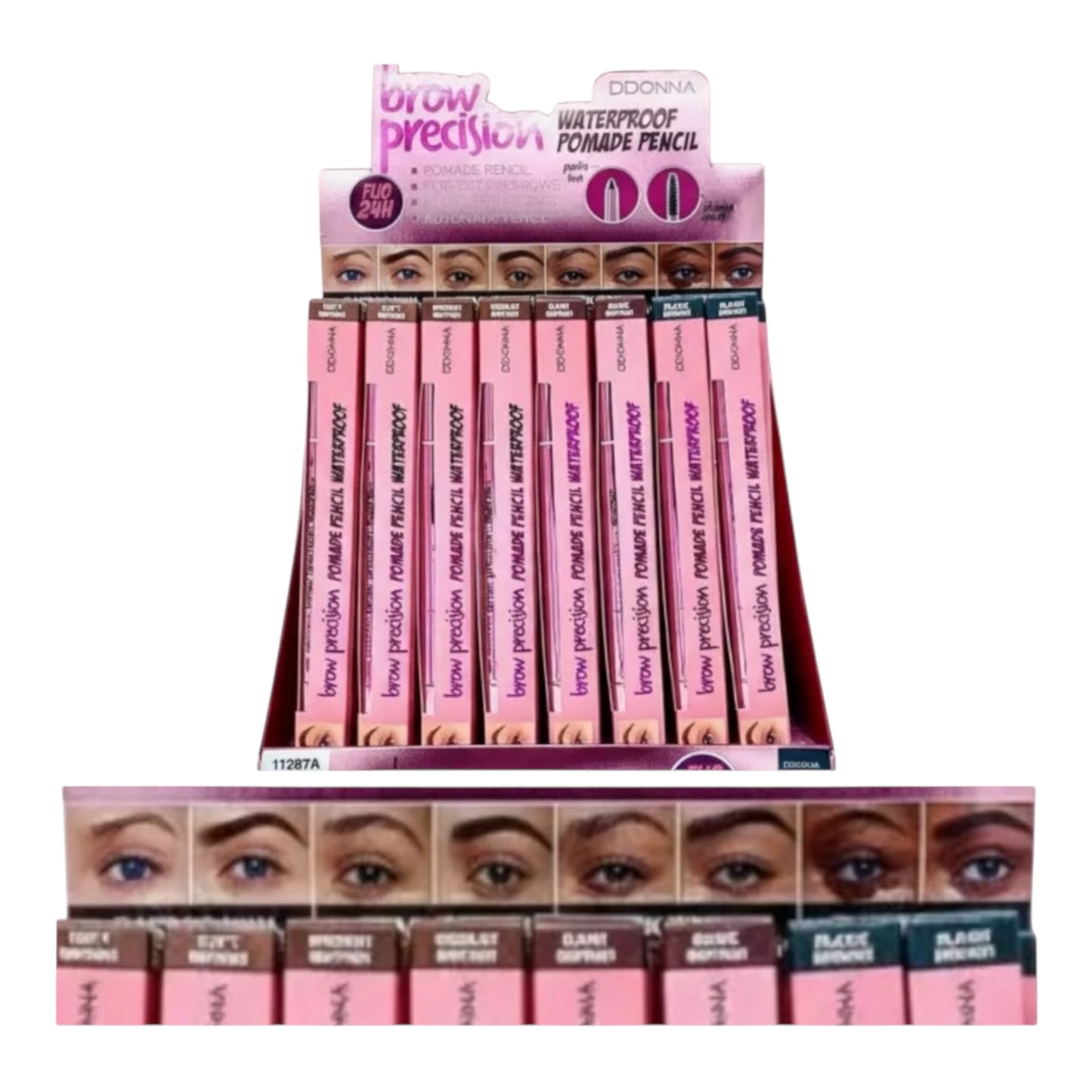 CRAYONS À SOURCILS WATERPROOF HAUTE DÉFINITION - D'DONNA