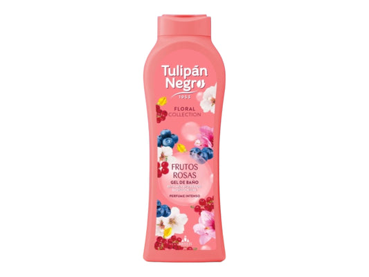 GEL DOUCHE TULIPE FRUITS DE ROSE 650ML