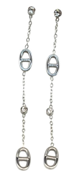 BOUCLES D’OREILLES ACIER INOXYDABLE MODÈLE 2