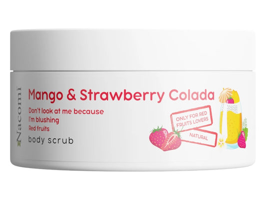 GOMMAGE CORPOREL À LA MANGUE ET FRAISE NACOMI