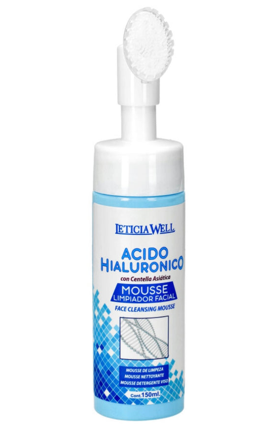 MOUSSE NETTOYANTE VISAGE ACIDE HYALURONQIUE