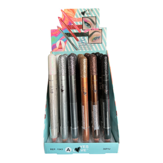 CRAYONS YEUX PAILLETÉS YES LOVE