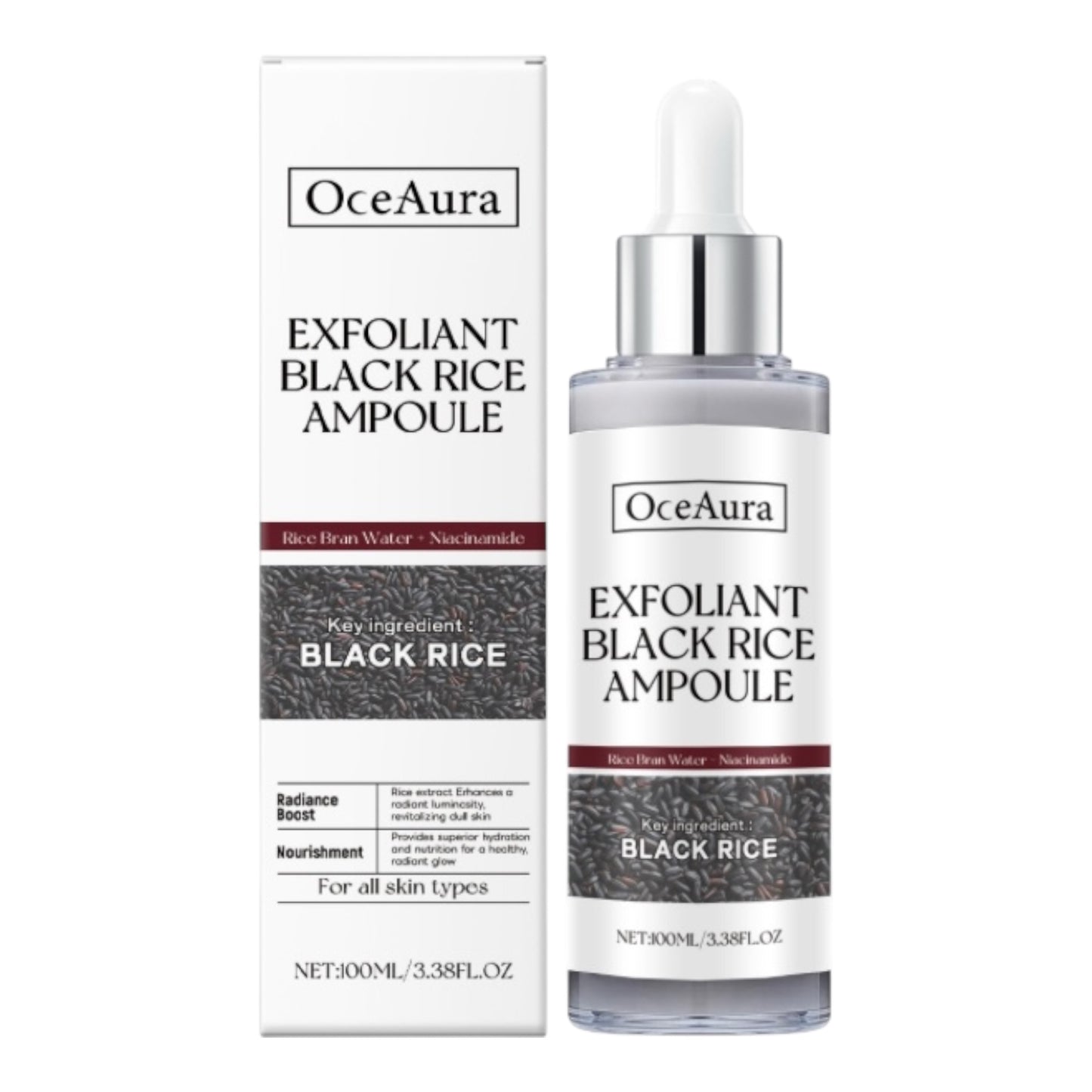 GOMMAGE VISAGE AU RIZ NOIR 100ML
