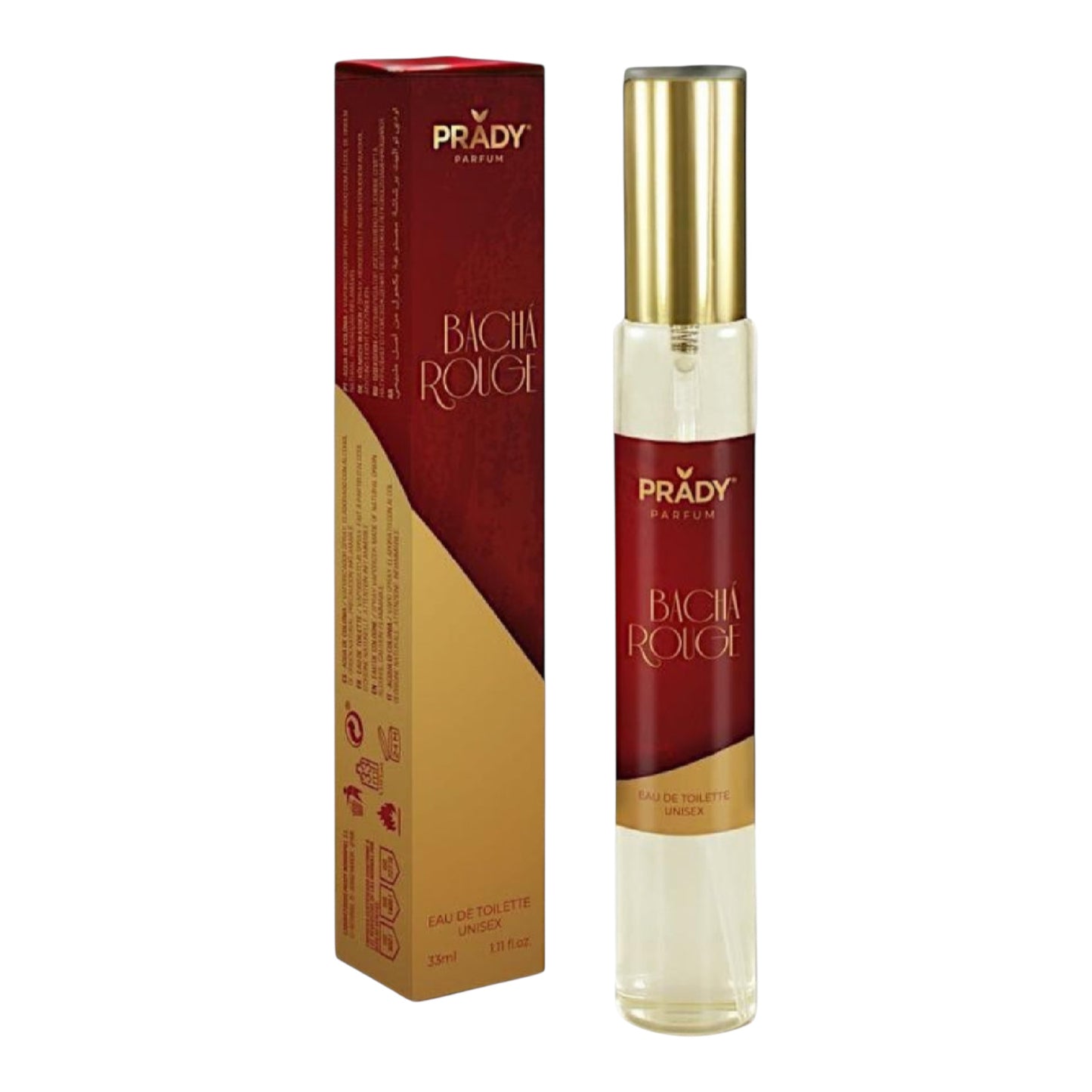 EAU DE TOILETTE BACHA ROUGE FEMME 33 ML