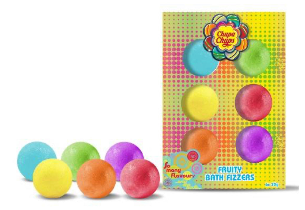 COFFRET 6 BOMBES DE BAIN CHUPA CHUPS