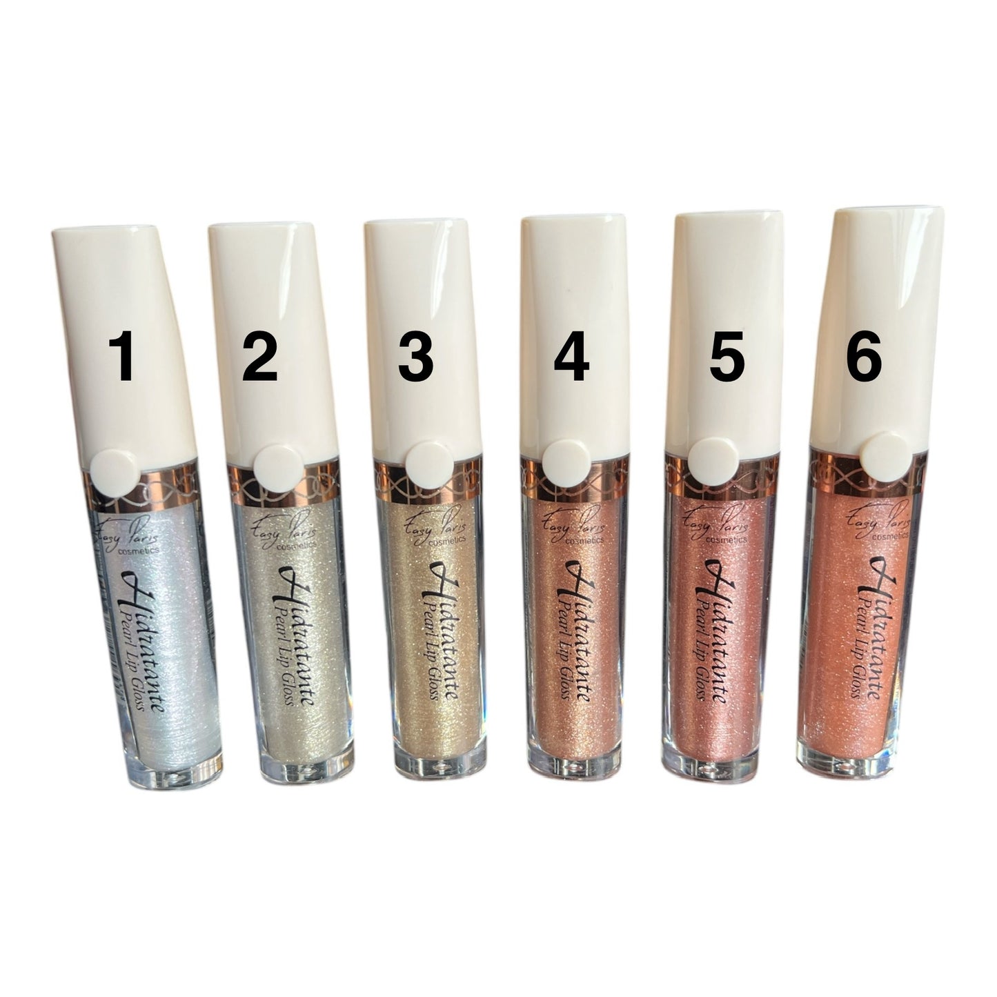 GLOSS À LÈVRES HYDRATANT PEARL – 6 teintes nacrées