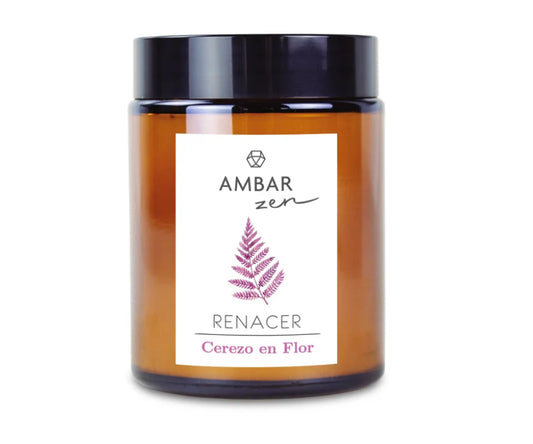 BOUGIE COLLECTION AMBIANCE AMBAR ZEN FLEUR DE CERISIER