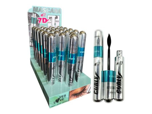 MASCARA WATERPROF 7D 2 EN 1