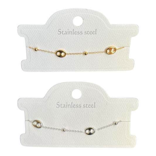 BRACELET ACIER INOXYDABLE RÉGLABLE