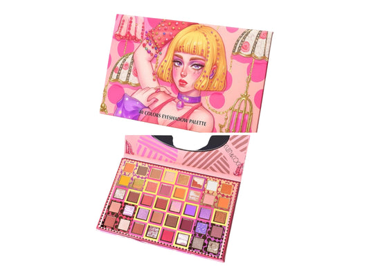 PALETTE D’OMBRES À PAUPIÈRES 40 COULEURS