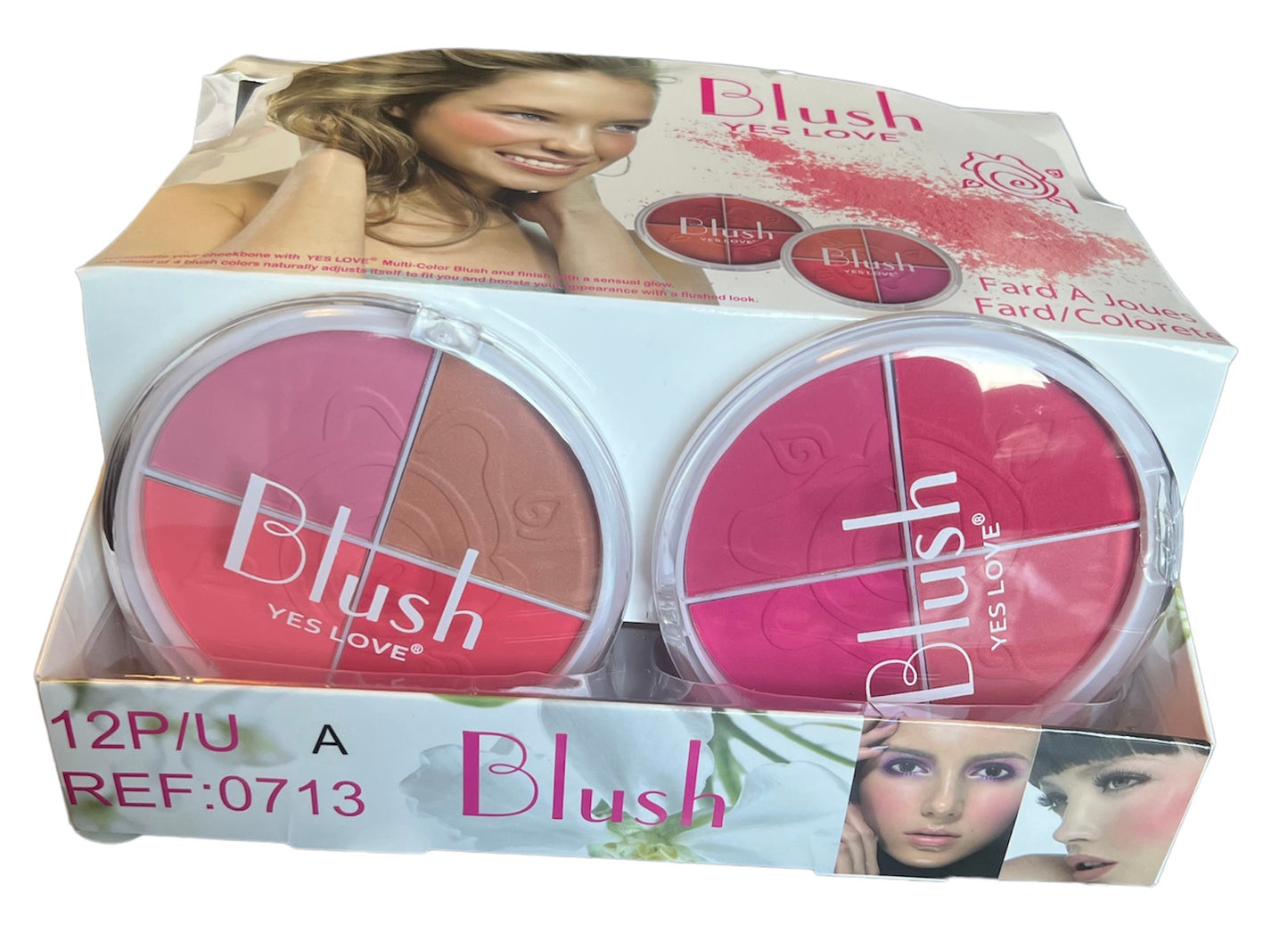 BLUSH FARD À JOUES POUDREE 4 TEINTES