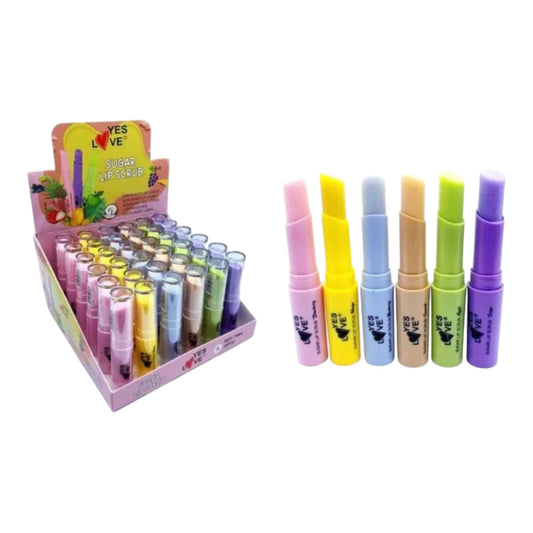 GOMMAGE AU SUCRE FRUITÉ POUR LES LÈVRES