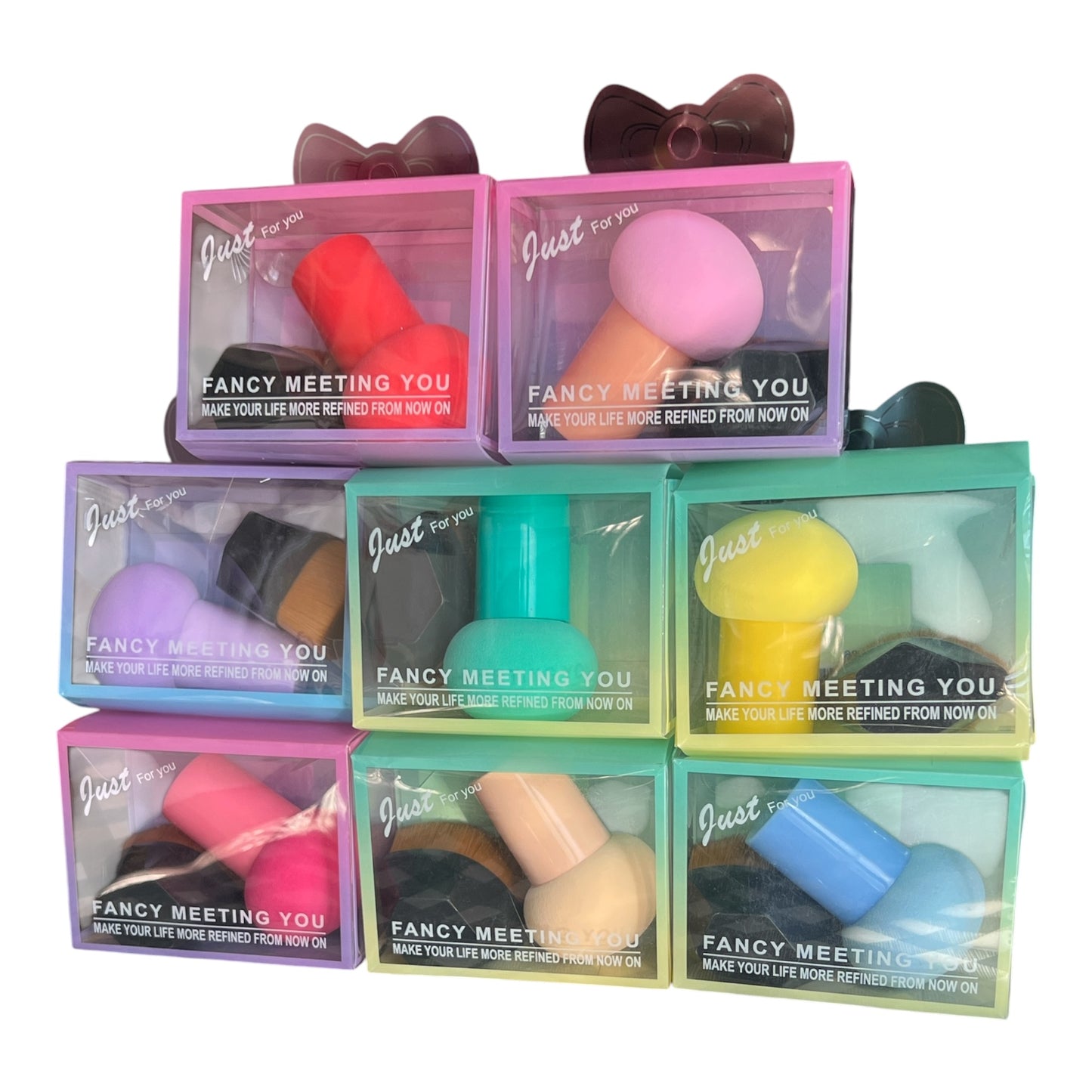 SET D'ÉPONGES DE MAQUILLAGE