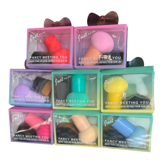 SET D'ÉPONGES DE MAQUILLAGE
