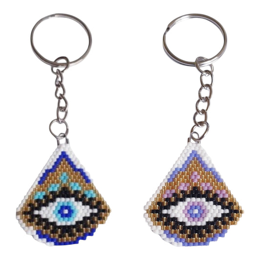PORTE CLÉ ŒIL DISPO OU EN PRÉCOMMANDE SI CHOIX D’AUTRES COULEURS