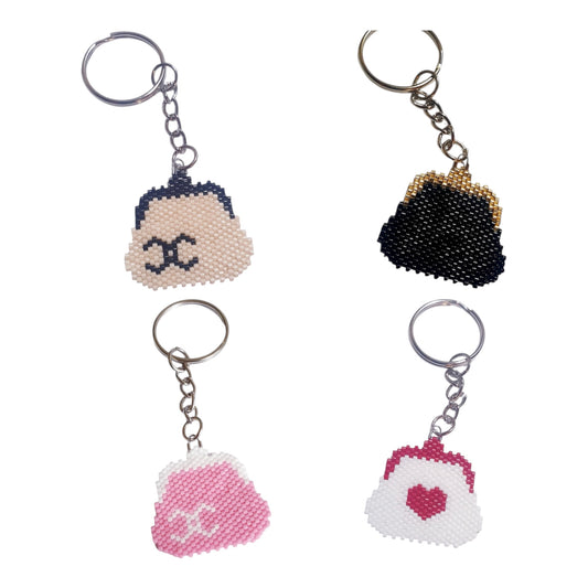 PORTE CLÉ SAC A MAIN  DISPO OU EN PRÉCOMMANDE SI CHOIX D’AUTRES COULEURS