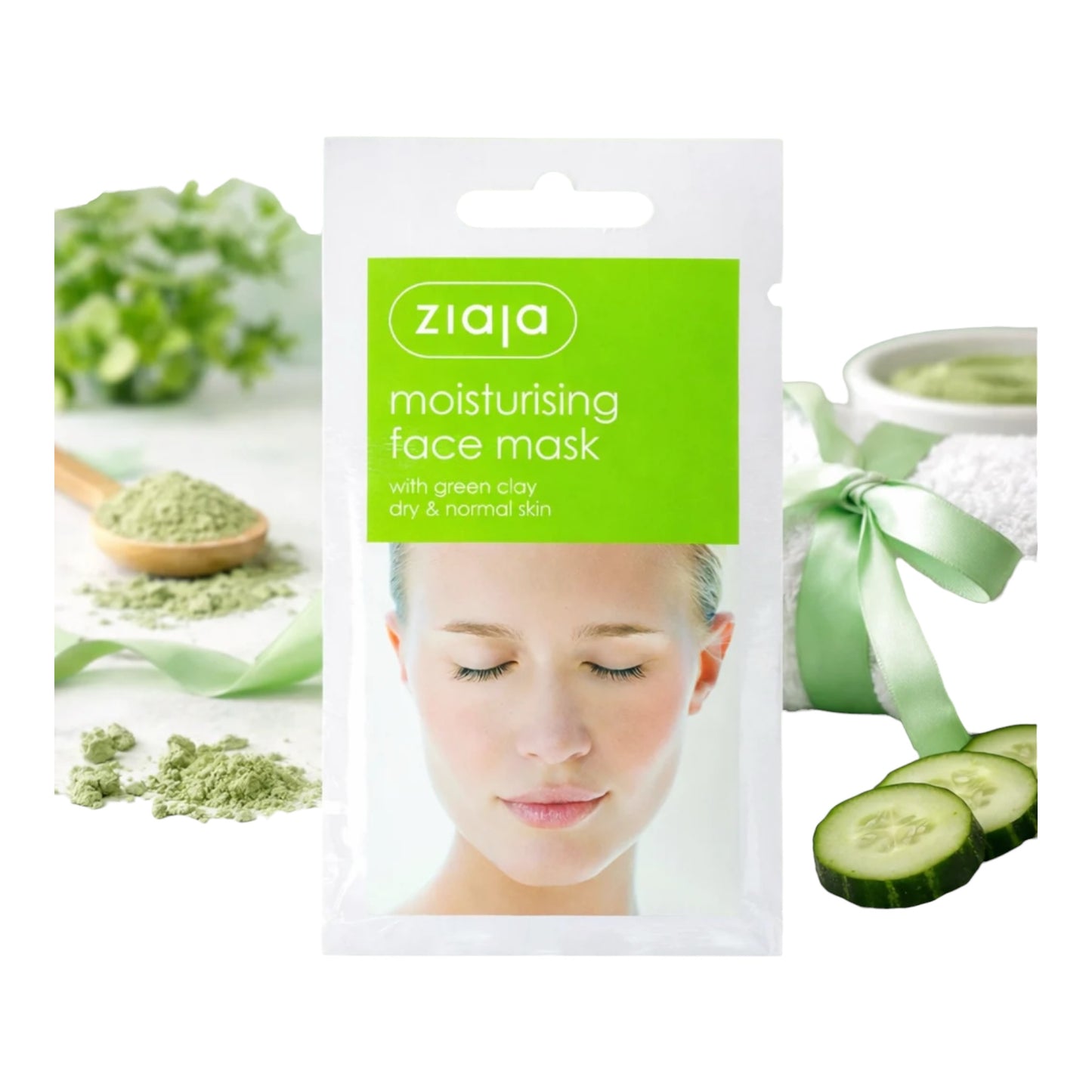 Masque Hydratant Visage à l'Argile Verte - Ziaja